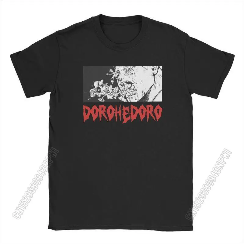 Uomo Dorohedoro Kaiman T Shirt En'S Fungo Magix Abiti In Cotone Novità Elegante Chic Girocollo T-Shirt Nuovo Arrivo