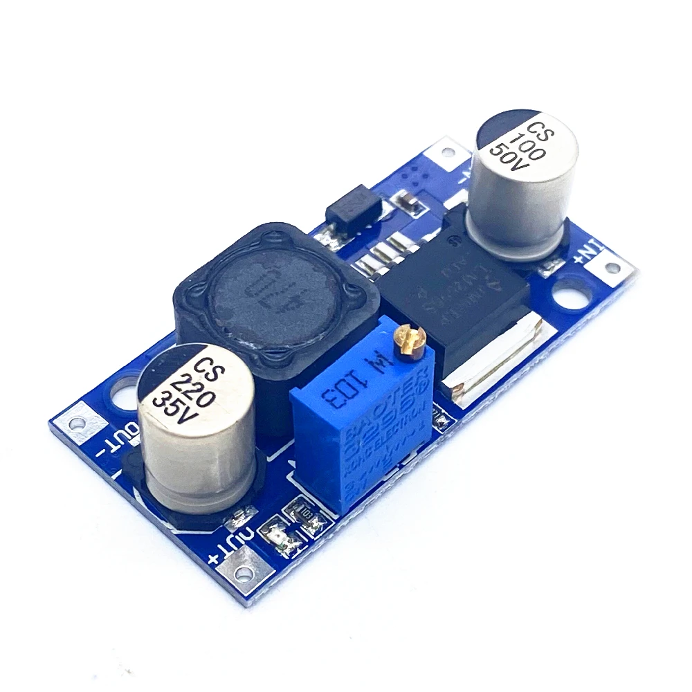 LM2596s DC-DC 스텝 다운 전원 공급 장치 모듈, 조절 가능한 스텝 다운 모듈, LM2596 전압 조정기, 24V, 12V, 5V, 3V, 3A