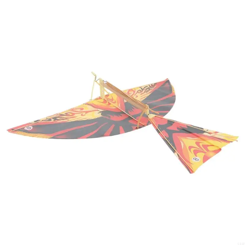 634F 10Pcs Elastic Rubber Band Powered Flying Birds Funny Kids Toy Gift Outdoor