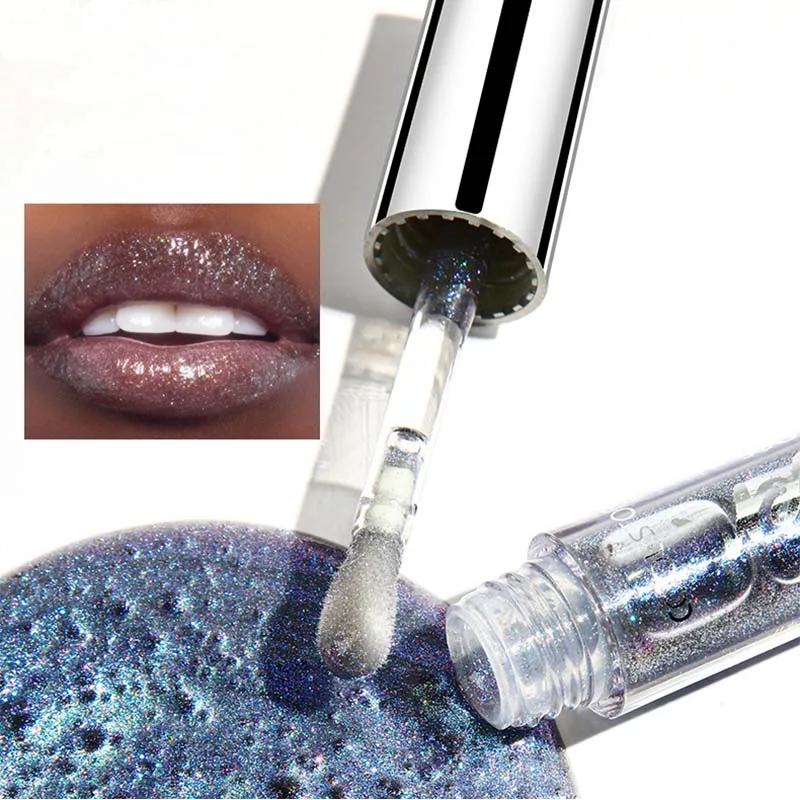 Radiant Shine Glitter Lip Gloss - Shimmering Pearl & Moisturizing Tint