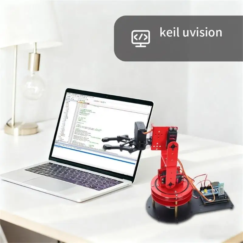 Braccio robotico a 4 assi con comando gestuale con controllo gestuale per progetti educativi e creativi Design in lega H8WD - immagine 4