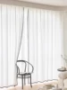 1pc french light   luxury linen mesh black edge small fragrant wind screen window screen 5