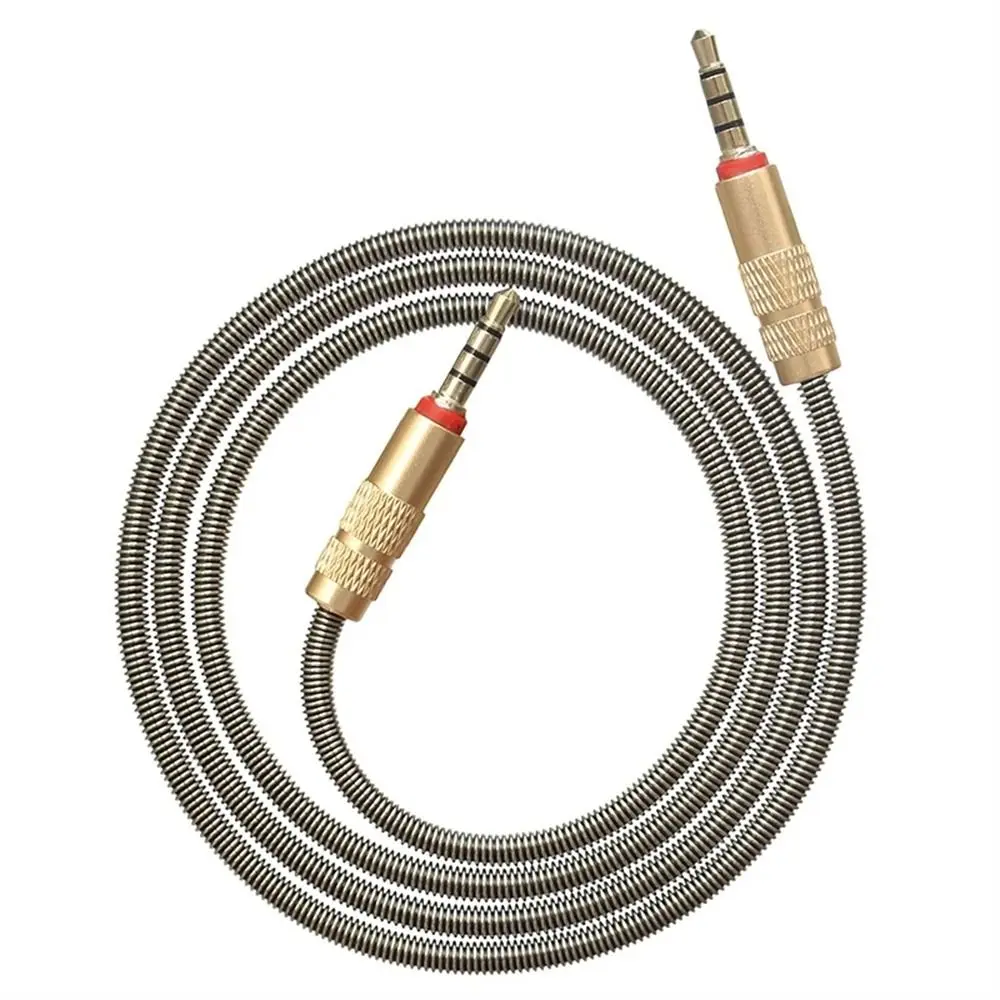 Cable de grabación macho a macho para coche, Conector de Audio estéreo, 3,5mm, 3,5mm