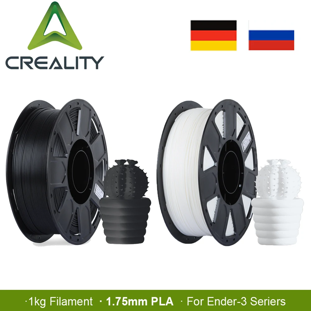 Creality PLA 3D 1.75mm 1KG Printing Filament Plastic PLA Material For FDM 3D Printers Ender-3 V2 V3 SE KE S1 Ender 3 seriers
