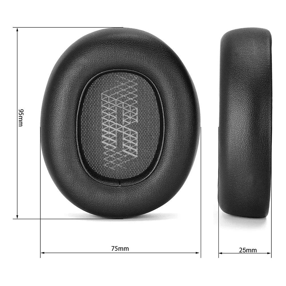 Ear Cushion Memory Foam Ear Pads Replacement Compatible with JBL E65 E65BTNC / Duet NC / Live 650BTNC Live 660 BTNC
