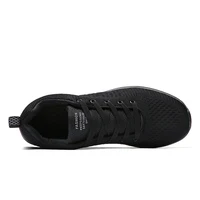 Chaussures de course légères pour hommes, baskets de marche confortables et respirantes 4