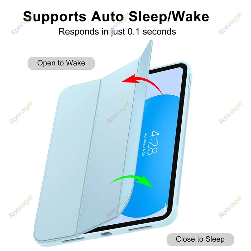 Capa Protetora para Xiaomi Redmi Pad 10.61 em 10.61 em Xiaomi Pad Pro Suporte para Lápis 2023 - Imagem 3