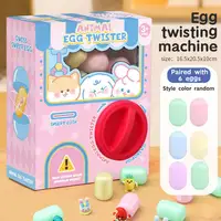Children's Pet Story Gashapon Machine Egg Twisting Machine Household Mini Cartoon Doll Twisted Egg Blind Box Girl Christmas Gift 2
