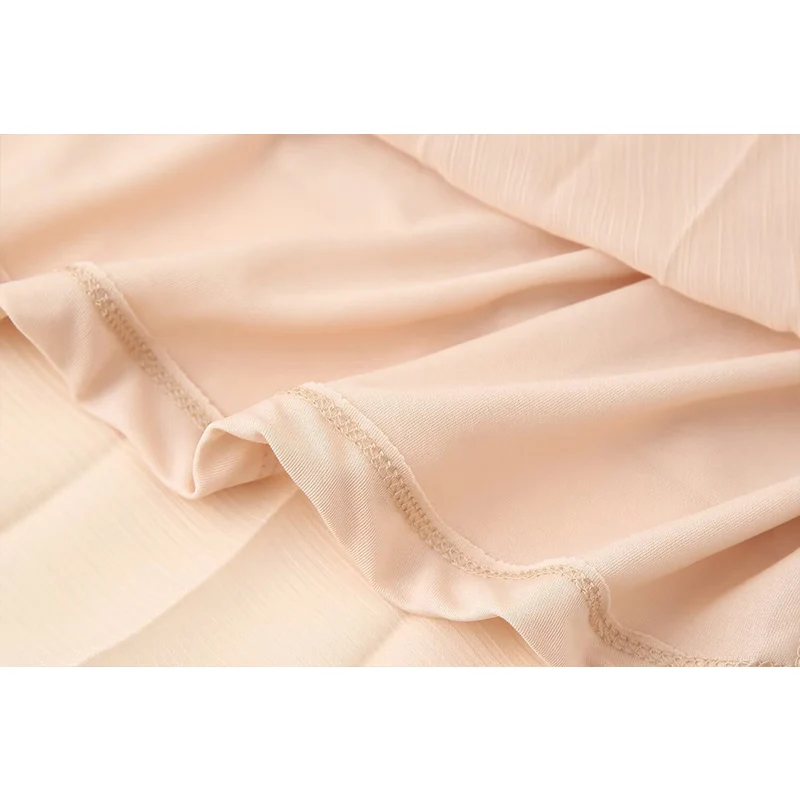 Chic Elegant Pleated Woman Dress Fashion Single Breasted Long Dresses Holiday O-Neck With Belt Female Evening Party Dresses