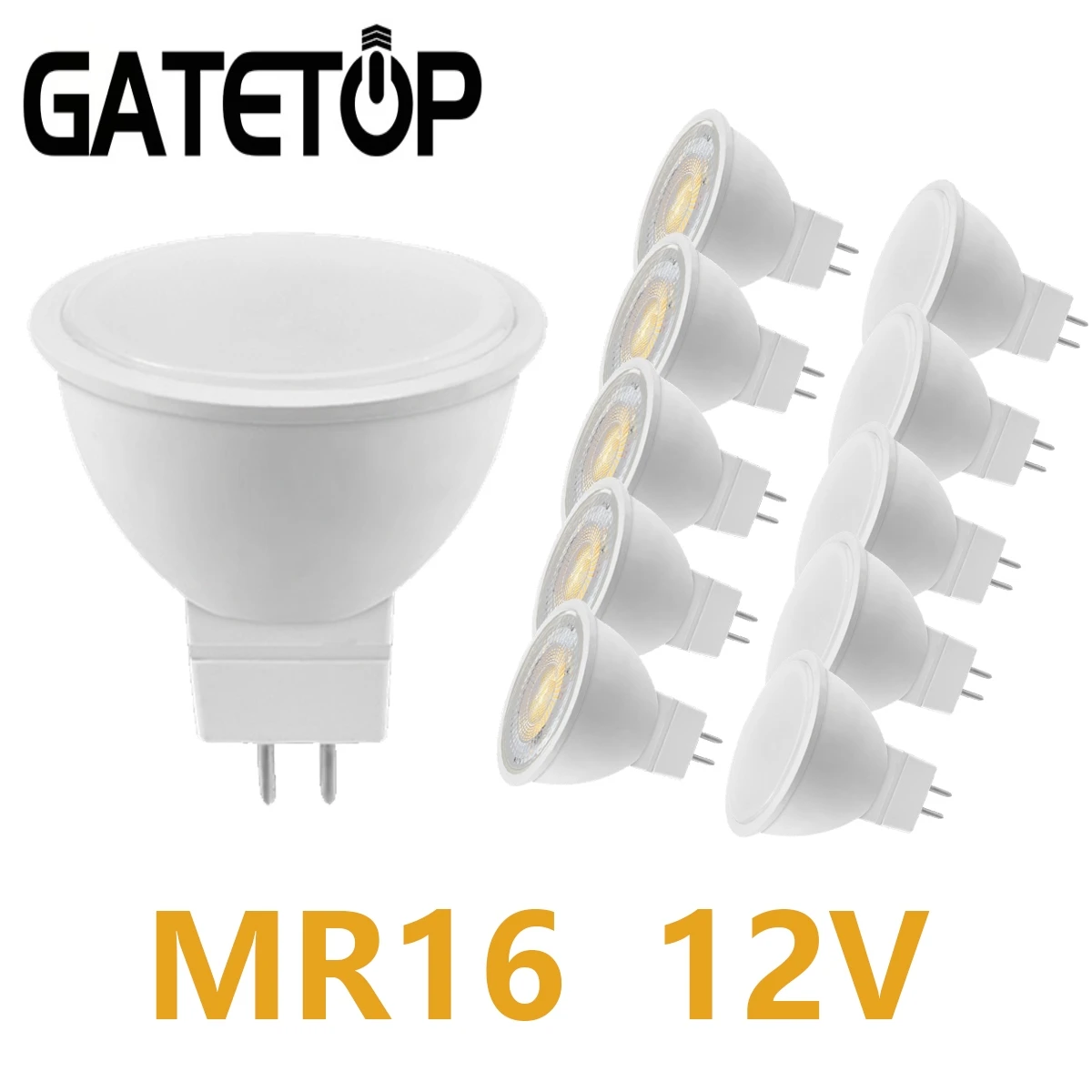 4-20PCS MR16 AC/DC 12V LED Spotlight Bulb GU5.3 Low Pressure 3W 5W 6W 7W Light 120 Degrees 38 Degrees Study Kitchen Home led spotlight