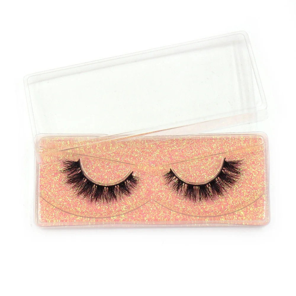 LEHUAMAO Maquiagem Short Natural Mink Lashes Fluffy Wispy  Eyelashes Volume 12mm-15mm False Eyelashes Eyelash Extensio makeup