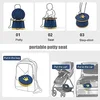 Portable Potty Child  Portable Fold Potty Seat with Storage Bag Portable Potty Child for Toddler Girls & Boys 6