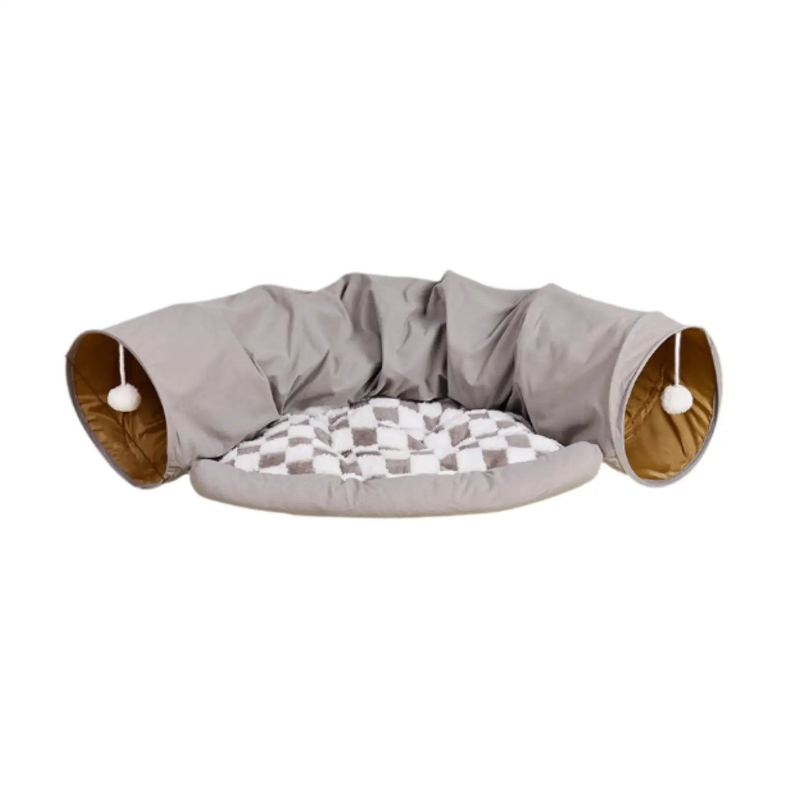 Winter Warm Cat Tunnel Bed Top Pet Tunnel Kitty Training Playground Cat Tunnel Nest Interactive for Outdoor Bunny Cats Winter Warm Cat Tunnel Bed Top Pet Tunnel Kitty Training Playground Cat Tunnel Nest Interactive for Outdoor Bunny Cats