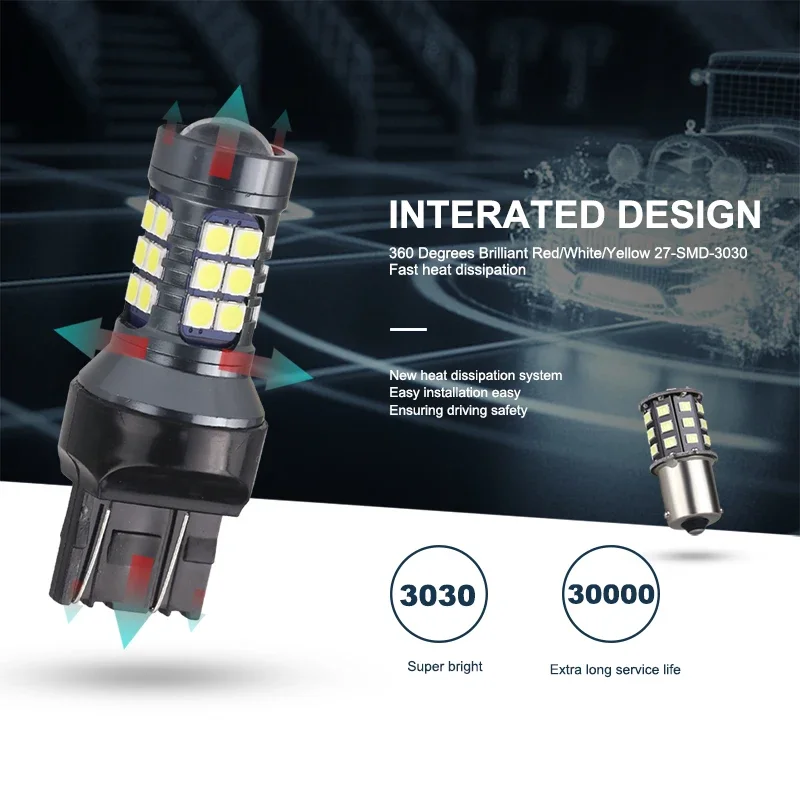 ���� �����Ʈ �ڵ� ��ȣ ����, �ڵ��� ��� ������, T20 LED 7440, WY21W, W21W, LED ���� 7443, W21, 5W, T20 3030SMD, 2 ��