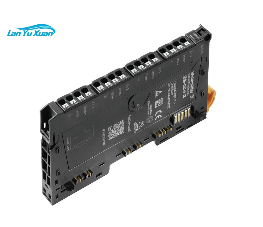 

Weidmuller UR20-4AO-UI-16 precision high Remote I/O module IP20, аналоговые сигналы на выходе, 4-канальный ток/напряжение 1315680000