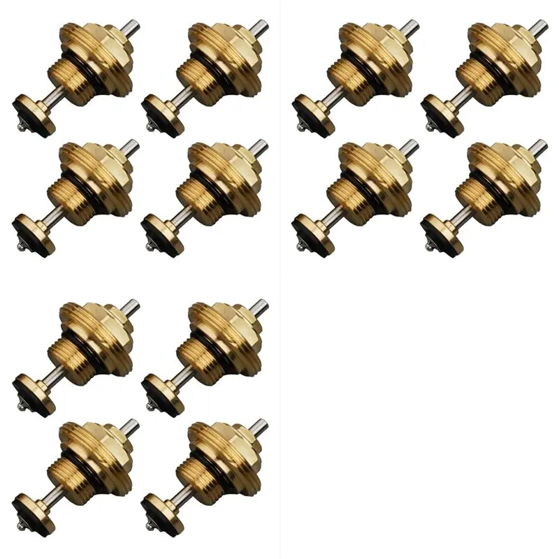 【NOW SAVE】วาล์วแบบเสียบ 12 ชิ้น ขนาด 3/8 นิ้ว รุ่น M30 X 1.5 สำหรับตัวกระตุ้น UFH ระบบทำความร้อนใต้พื้น (3/8) 1