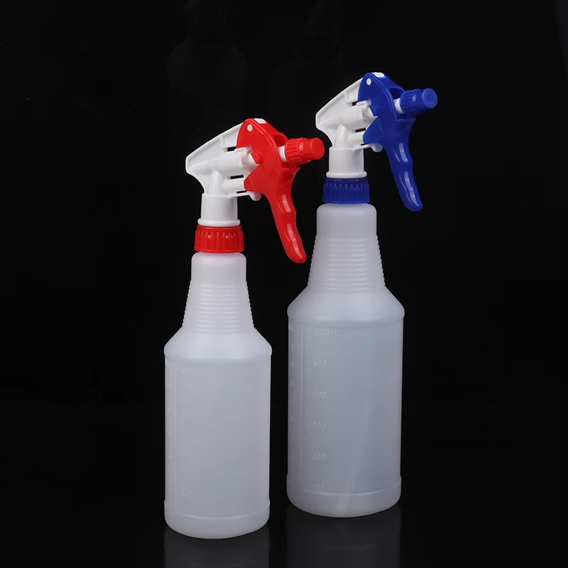 500ml/750ml/1000ml Transparent Portable Spray Bottle Car Washing Refillable Atomizer Multipurpose Gardening Supplies