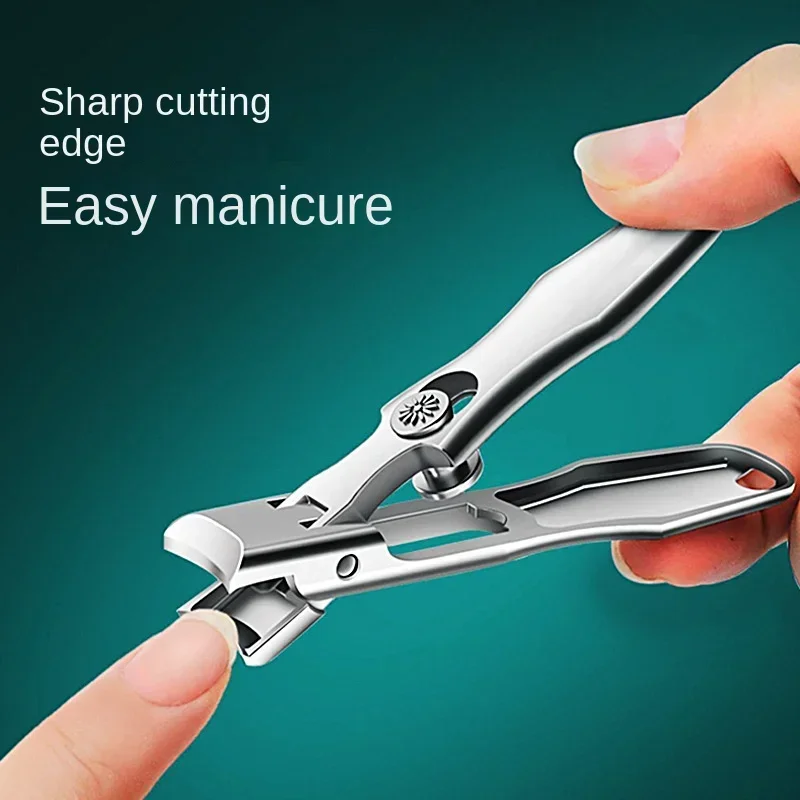 Stainless Steel Nail Clipper Splash-Proof Large Opening Portable Dead Skin Removal nail Cuticle Trimmer nail clipper nail clippers