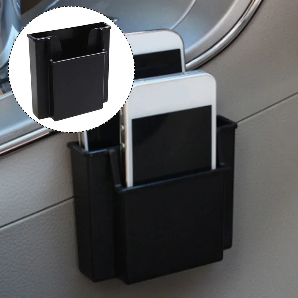 Storage Box Car Air Outlet Organizer Bag Phone Charge Box Pocket Accessory Car Cell Phone Holder 1x