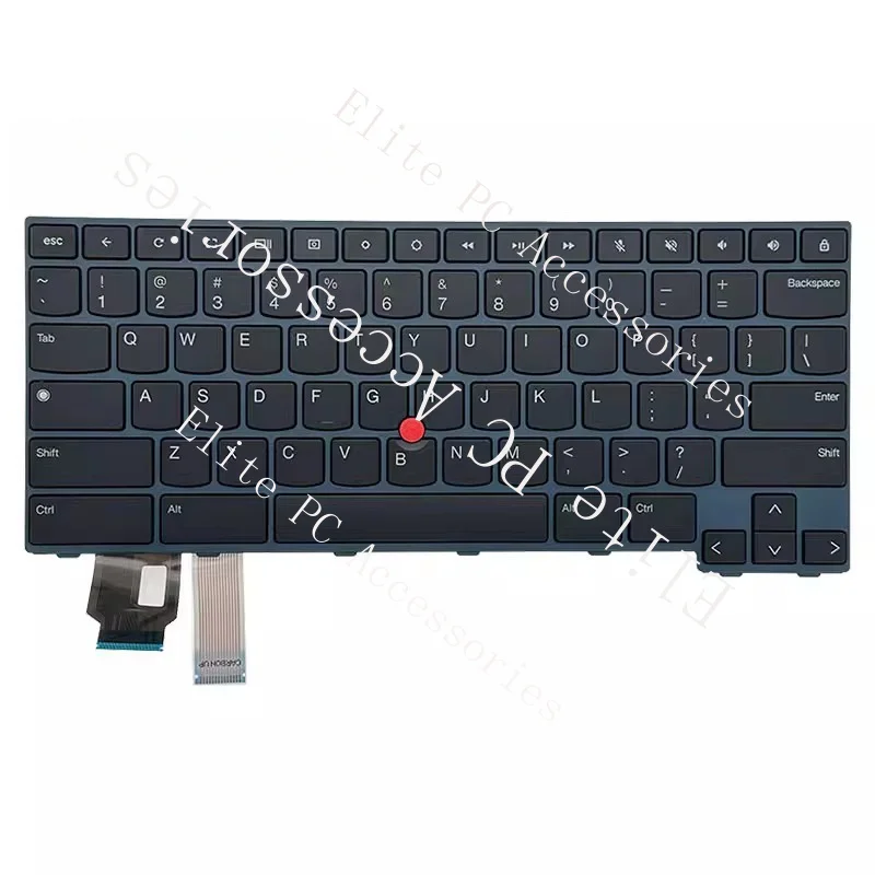 Thinkpad C14 Gen1 크롬북 키보드 5N21E09404 5N21E09441용 Y+