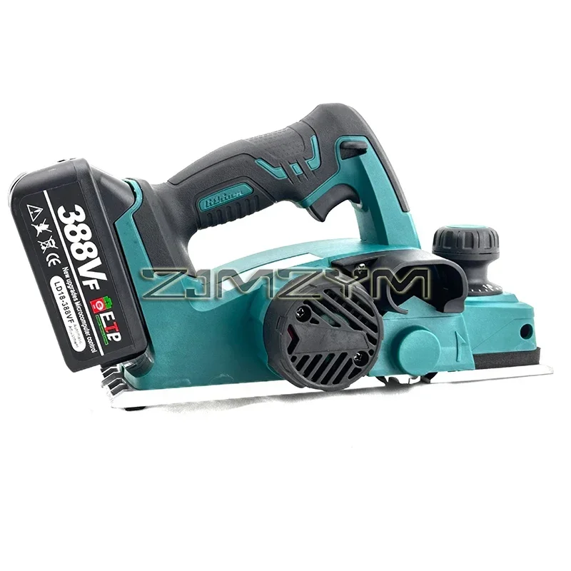 Handheld Rechargeable Cordless Electric Planer With Wrench Battery Wood Cutting Tool For Harware Professional Tool 4