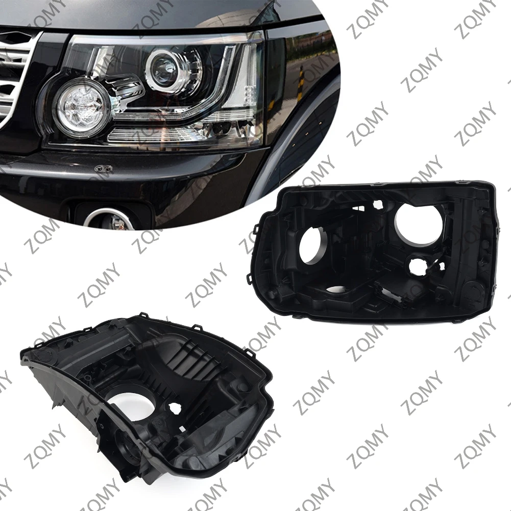 

2pcs Headlight Bottom Base Case Housing For Land Rover Discovery 4 LR4 2014 2015 2016