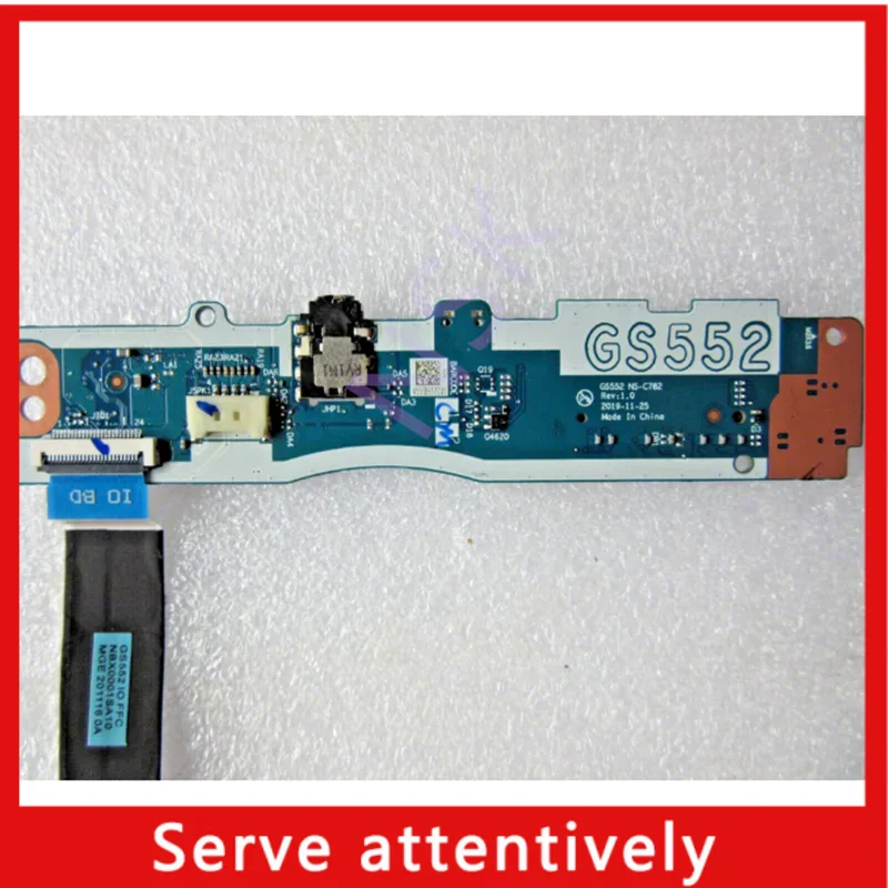 

Original FOR GS452 NS-C781 For Lenovo Ideapad 3-14ITL05 14IGL05 Switch Audio Interface Board 100% Test Ok