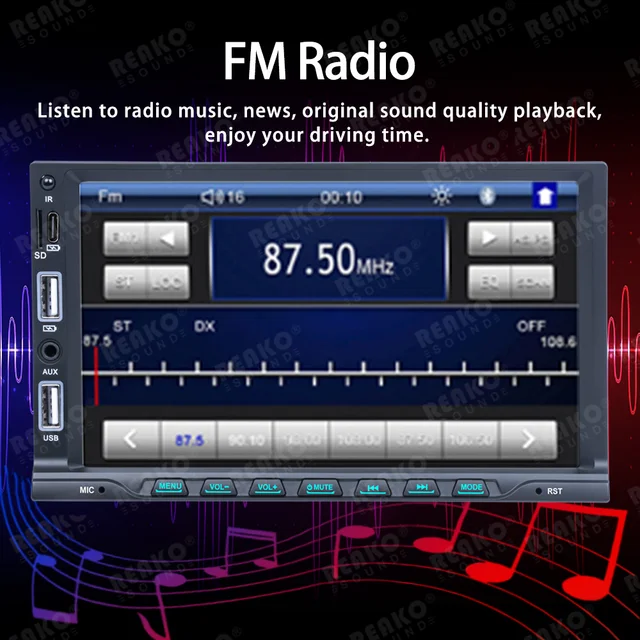 X-REAKO 1 Din Car Radio 7 2