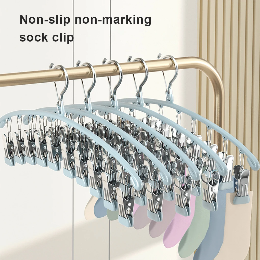 

Multi-color Storage Hangers With 360°Roatable Hook - Get Organized Today Workmanship Legging Organizer Multifunctional Gray