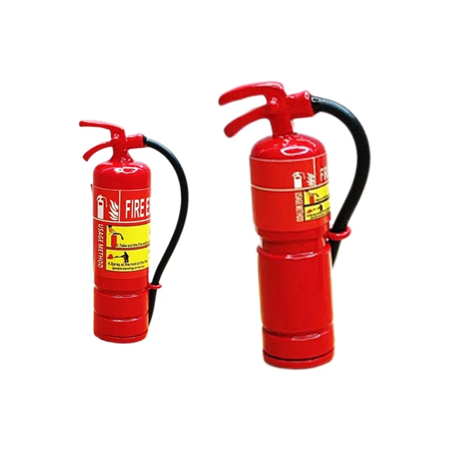 Miniatur Feuerlöscher Mini Wasser Feuerlöscher DIY Szene Zubehör für  Veranda Dekoration