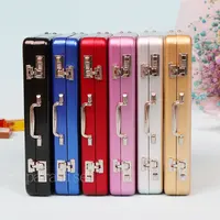 Action Figure Dolls Accessories Mini Suitcase Cash Money Box Model Toys Soldier Scene Props For Dollhuse Decor Pretend Play Game 1