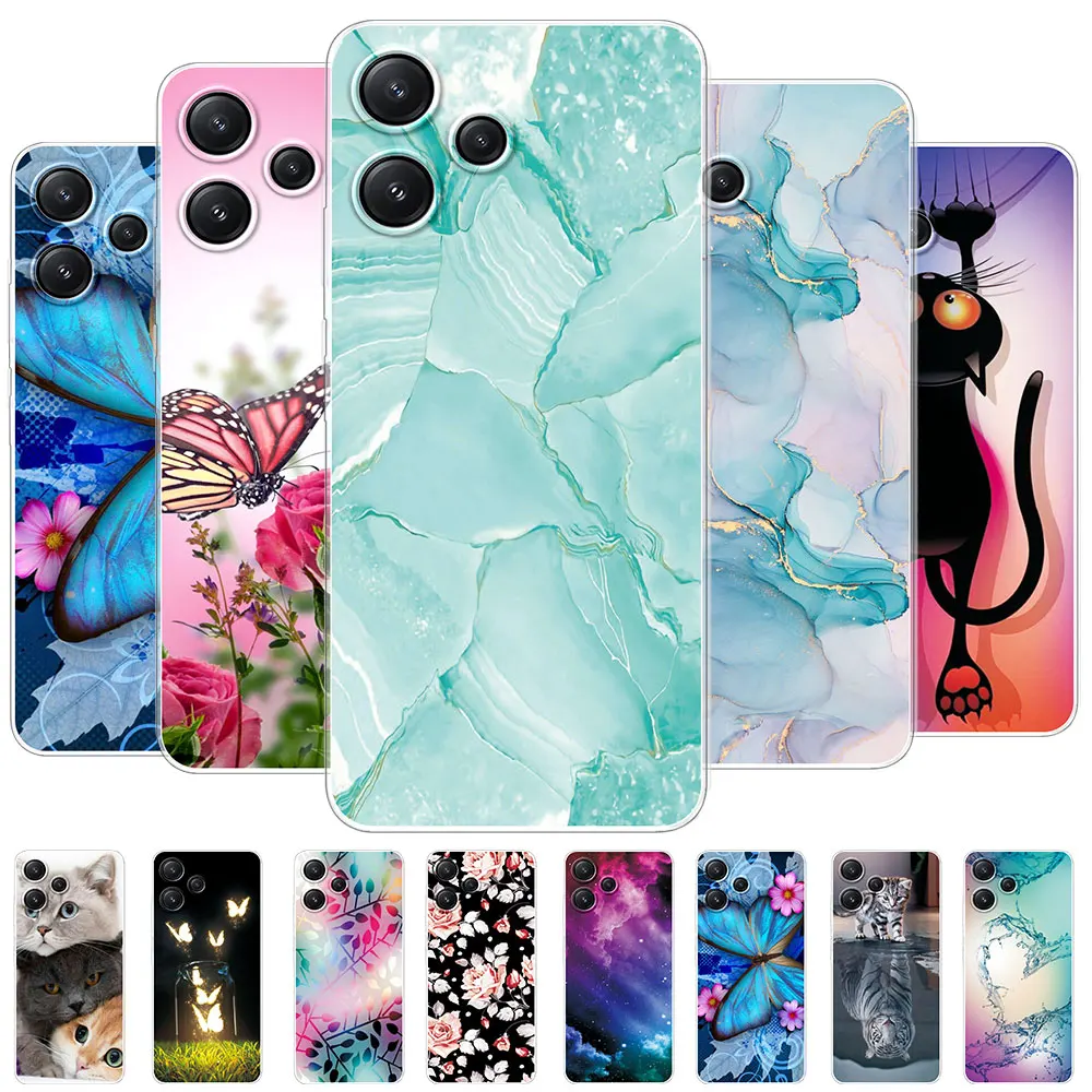 Per Xiaomi Poco M6 Pro Custodia Custodia Morbida In Silicone Trasparente Per Xiaomi Poco M4 Pro /Poco M5 Funda Per Xiaomi Poco M3 M3 Pro Coque