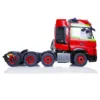 LESU 1/14 RC Tractor Truck Metal Chassis RC Cars Painted Finished Model Light Sound Motor ESC Servo Toys for Adult Gift THZH1509 4