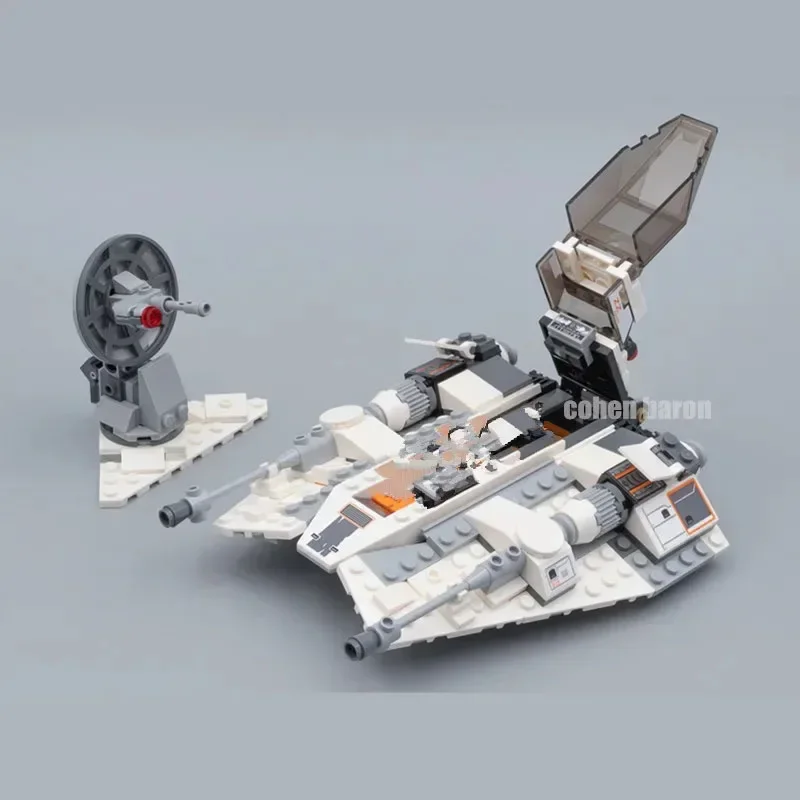 309PCS Space War Snowspeederby Scruffybrickherder Building Blocks MOC Combat Air