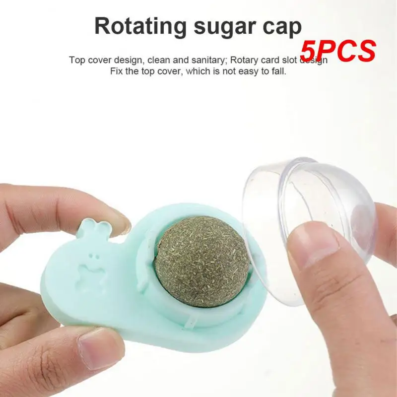 

5 шт., вращающийся шар в виде кошачьей мяты