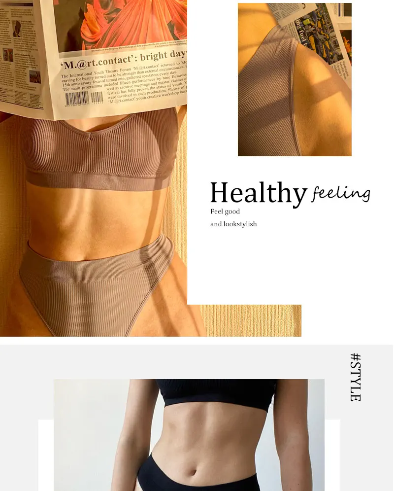 FINETOO 4PCS/Set Seamless Women Pantys High Waist Briefs Solid Color Brazilian Panties Girls Sexy Underpants For Women Lingerie