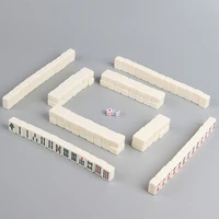 20mm Mahjong Game Set Mini Travel Mahjong Set Chinese Traditional Mahjong Games for Party Home for Travel Family Leisure Time 2