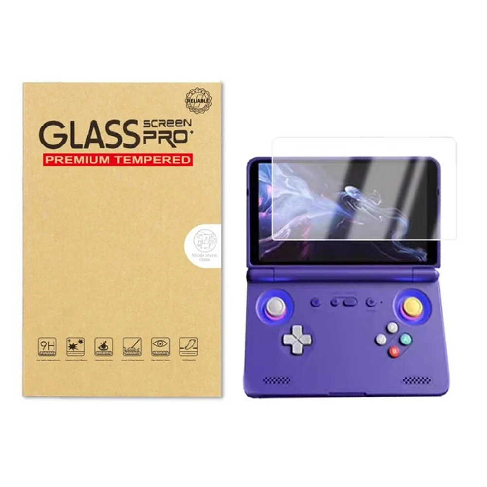 2PCS Screen Protector Film for Retroid Pocket Flip 2 Handheld Console Soft Transparent HD Clear Screen Protector Anti-Scratch