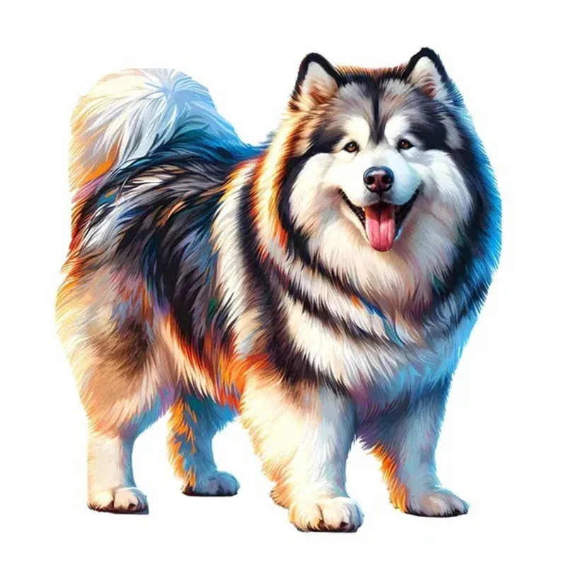Dog Series Wooden Jigsaw Puzzles Art Unique Animal Shaped Puzzle Diy Leisure Game for Adults Kids Family Home Decor 4