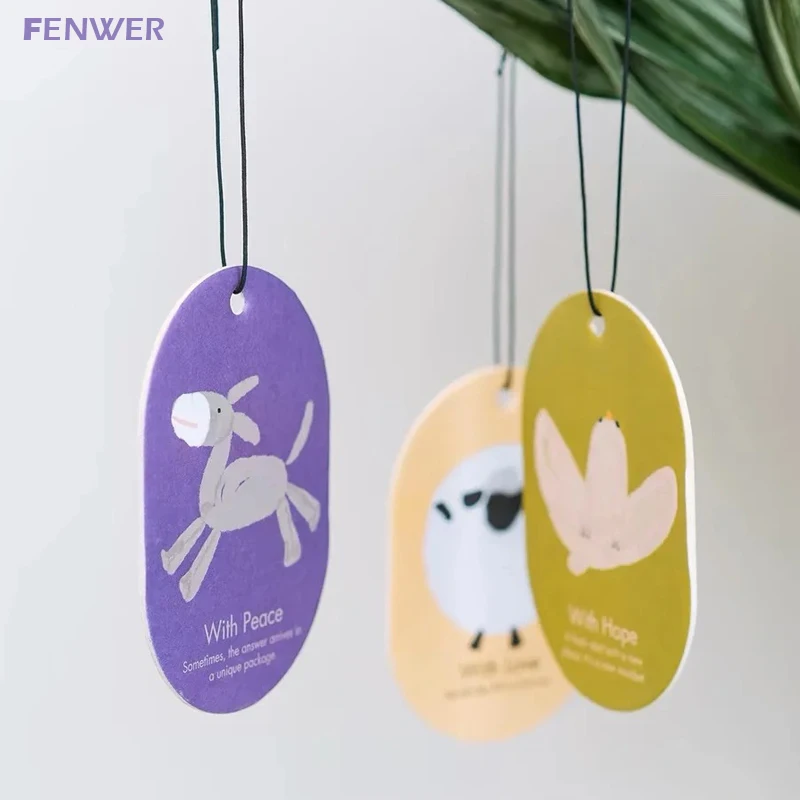 High Quality Paper Car Air Freshener Perfume Bottle Shape Fragrance Car Perfume Card Scented Paper Card