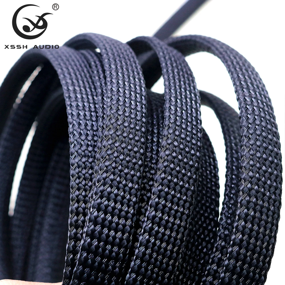 Yivo Xssh Oem mm mm 15 mm 20 mm 25m Preto Algodão Náilon Especial Amortecedor Trançado Manga Cabo Mangas Tubo Bainha 10m 20m - Image 5