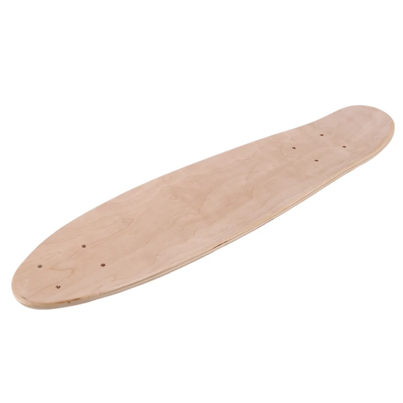 22Inch Blank Skateboard Deck Natural 55.5X15cm Maple Banana Sliding