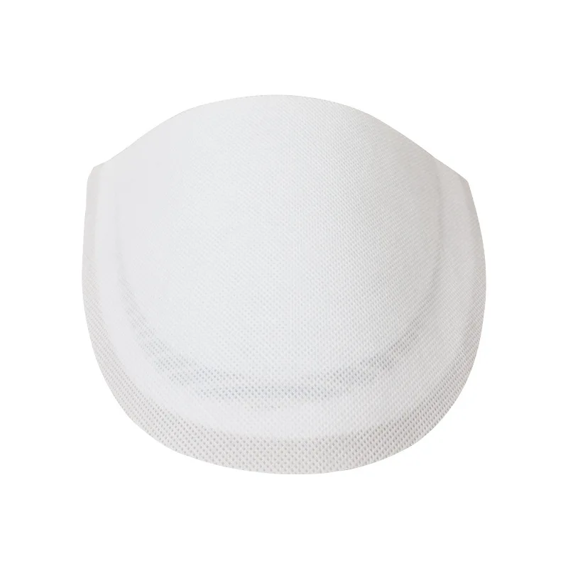 10/20pair Coat Shoulder Pads Non-woven Fabric White Shoulder Pads for Blazer T-shirt Clothes Knitwear Sewing Accessory
