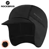 ROCKBROS Winter Bike Cap Windproof Thermal Ski Cap Running Skiing Motocycle Hat Men Women MTB Ear Protection Cycling Headwear 1