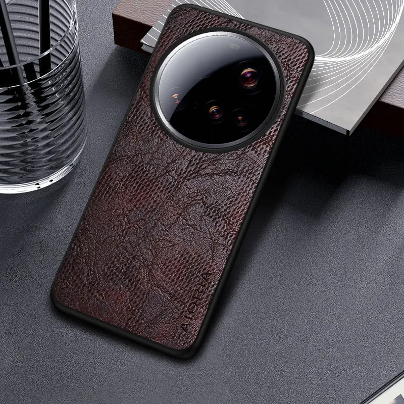 Leather Business Wind Pattern Cover