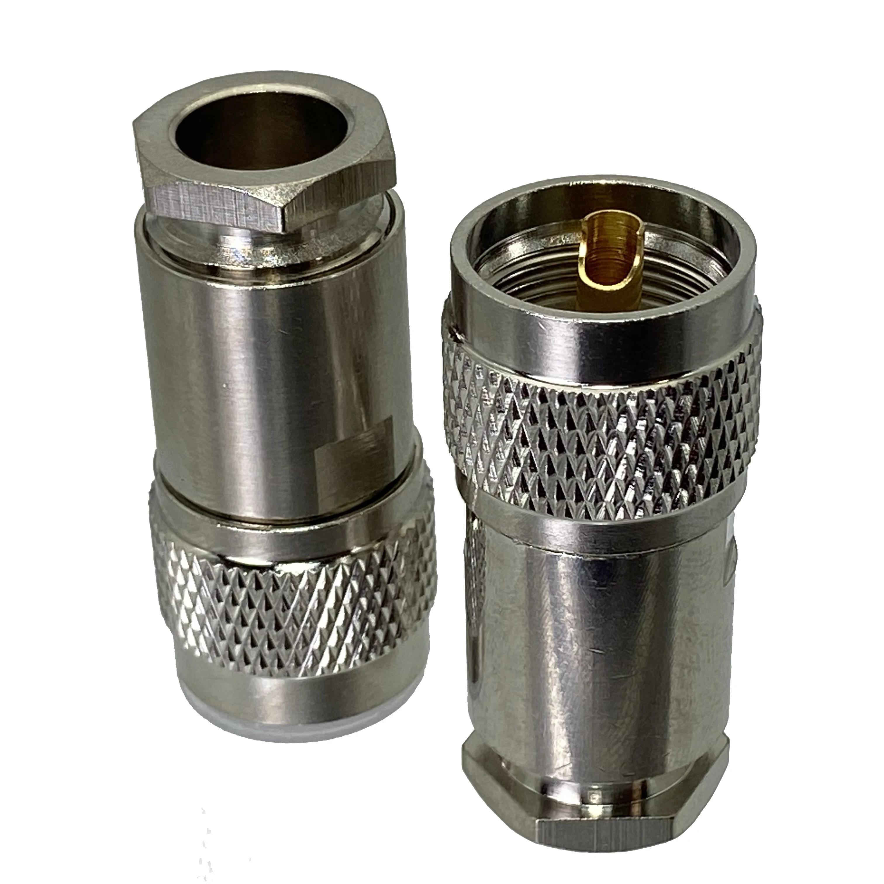 Connettore RF Spina Maschio N Argentata Per Crimpare Cavi Coassiali RG8, LMR400, RG213 - Perfetta Per Radioamatori E Impianti RF Connettore N Maschio - Foto 12