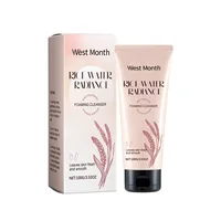 Rice Water Face Wash Deep Cleaning Moisturizing Brightening Rejuvenation Oil Control Sooth Facial Cleanser Foam Korean Skin Care 2