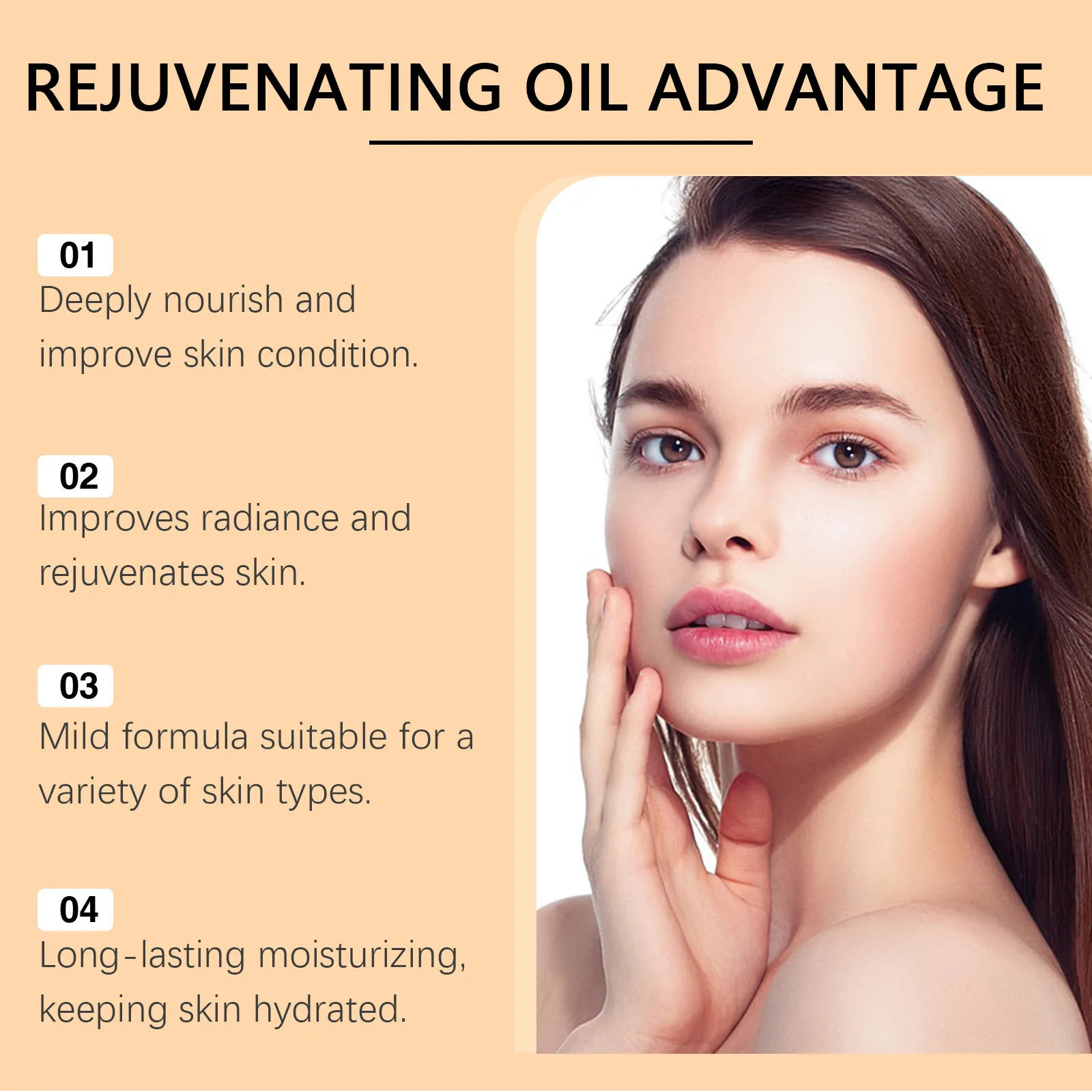 Siero di zafferano Antirughe Lifting Firm Idrata Liscia Ammorbidire Aumentare l'elasticità della pelle Prevenire la secchezza Olio essenziale per il viso - immagine 5