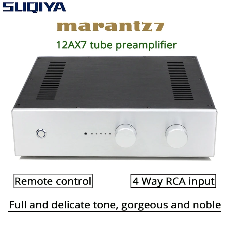 SUQIYAPRT07B12AX7TubePreamplifierHiFiAmplifierPreampTubePre