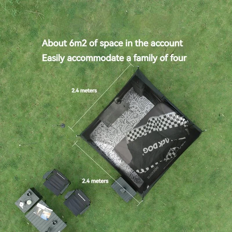 BLACKDOG Automatic One-Touch Camping Tent 5